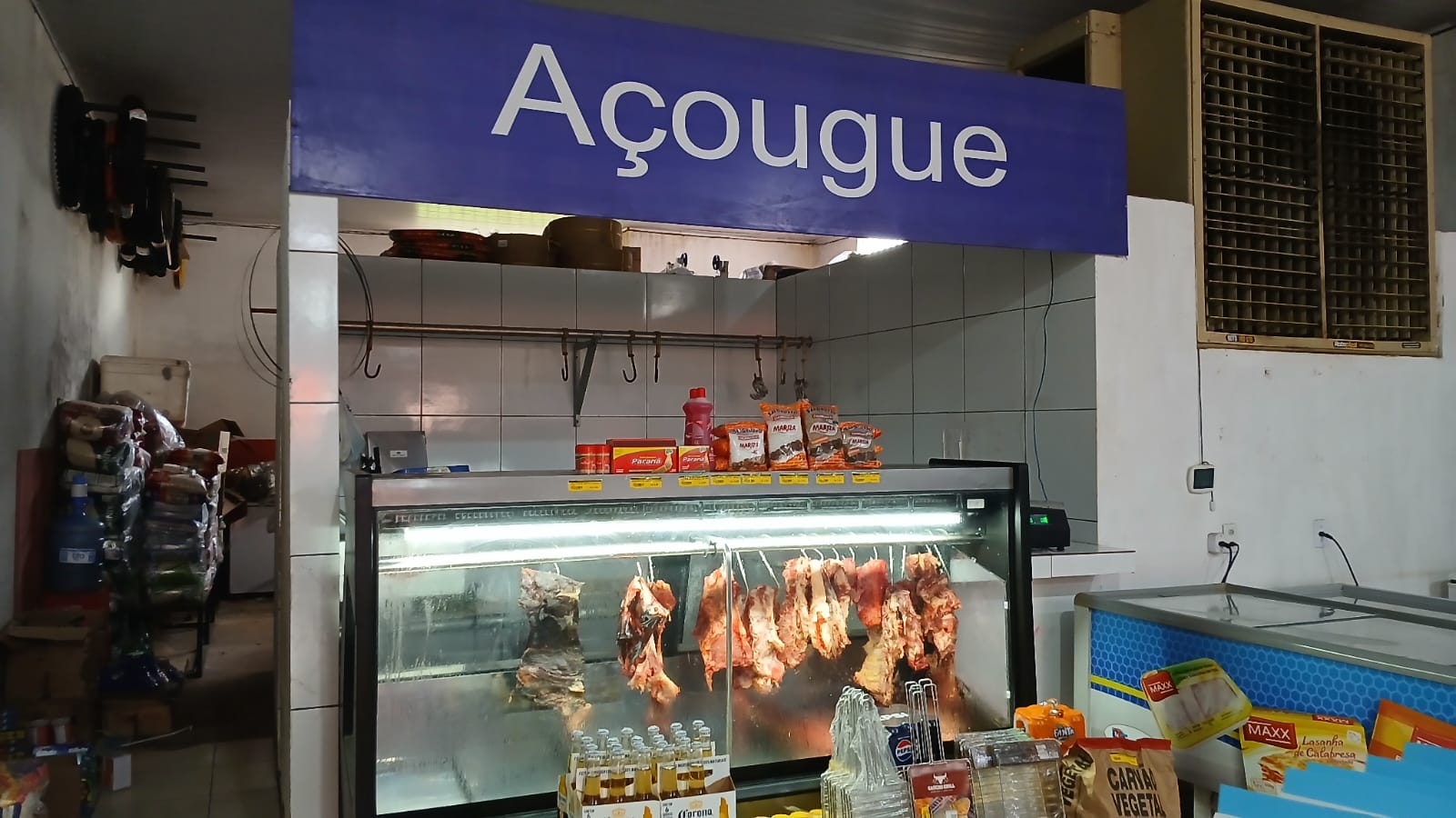 Açougue do Supermercado Rocha